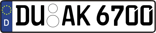 DU-AK6700