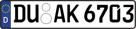 DU-AK6703