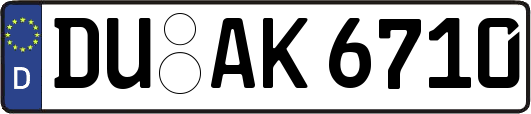 DU-AK6710