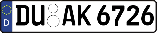 DU-AK6726