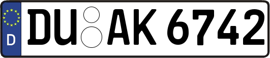 DU-AK6742