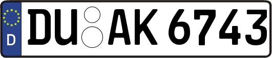 DU-AK6743