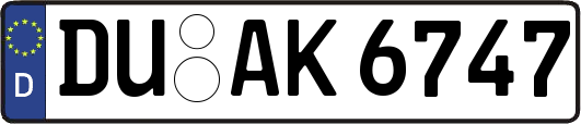 DU-AK6747