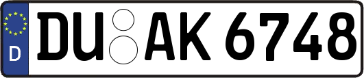 DU-AK6748