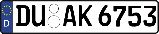 DU-AK6753