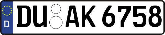 DU-AK6758