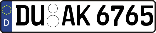 DU-AK6765
