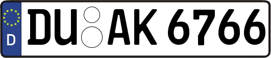 DU-AK6766