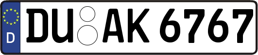 DU-AK6767