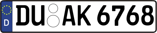 DU-AK6768