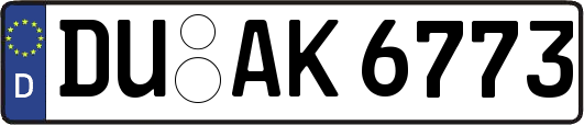 DU-AK6773