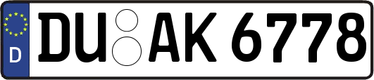 DU-AK6778