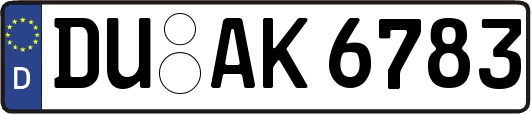 DU-AK6783