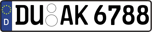 DU-AK6788