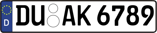 DU-AK6789