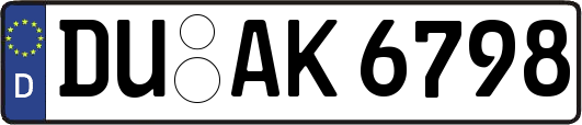 DU-AK6798