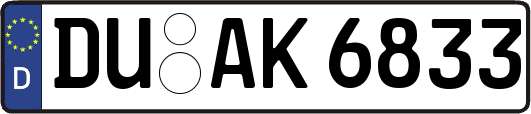 DU-AK6833