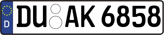 DU-AK6858