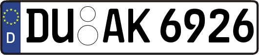 DU-AK6926