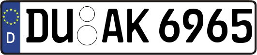DU-AK6965