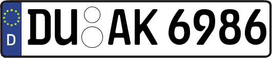 DU-AK6986
