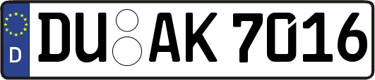 DU-AK7016