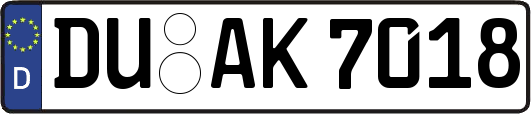 DU-AK7018