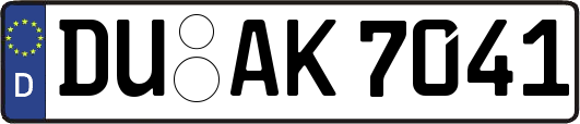 DU-AK7041