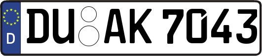 DU-AK7043