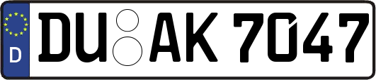 DU-AK7047