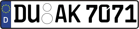 DU-AK7071