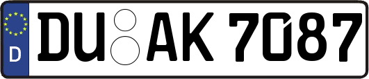 DU-AK7087
