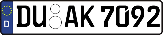 DU-AK7092