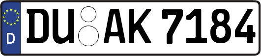 DU-AK7184
