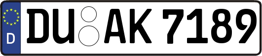 DU-AK7189
