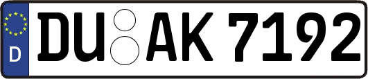 DU-AK7192