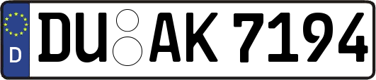 DU-AK7194