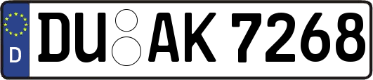 DU-AK7268