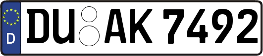 DU-AK7492