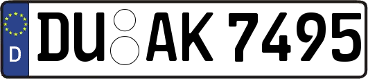 DU-AK7495