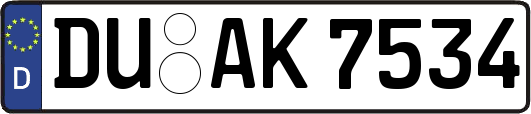 DU-AK7534