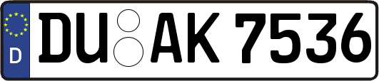 DU-AK7536