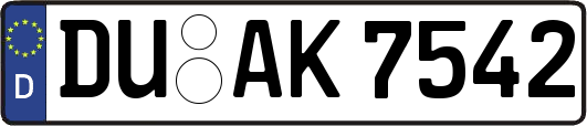 DU-AK7542