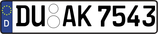 DU-AK7543