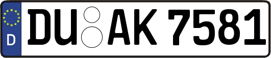 DU-AK7581