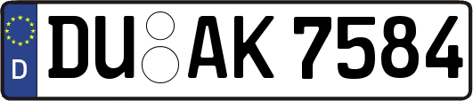 DU-AK7584