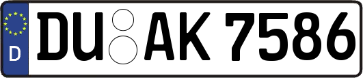 DU-AK7586