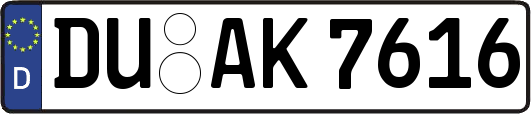 DU-AK7616