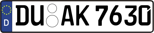 DU-AK7630