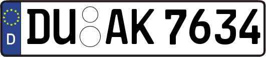 DU-AK7634